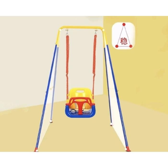 Ayunan Tiang Jumbo Playground Anak Swing Ayun Bayi Taman Bermain Indoor Outdoor Safety Belt Pengaman