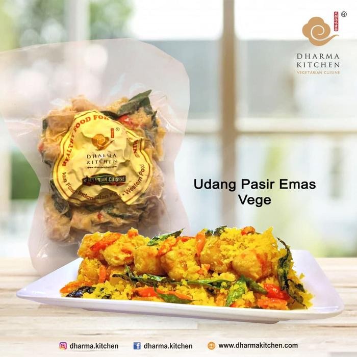 

ORIGINAL Frozen Udang Pasir emas Vegetarian READY STOCK