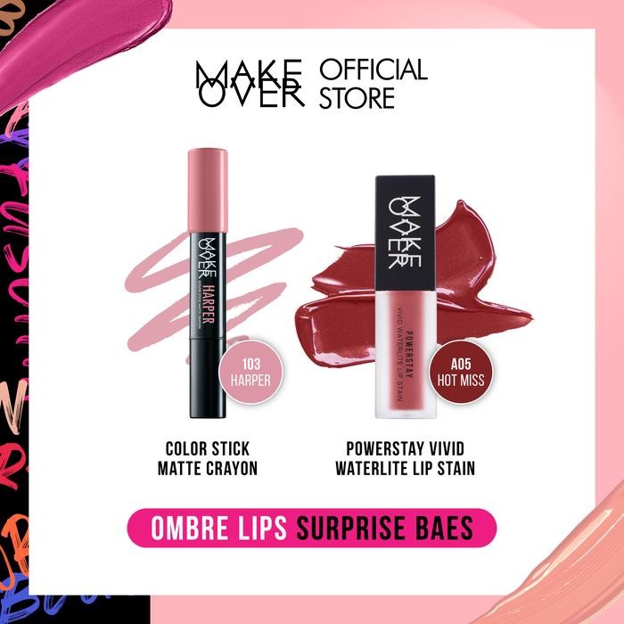 Make Over Ombre Lips Surprise Baes