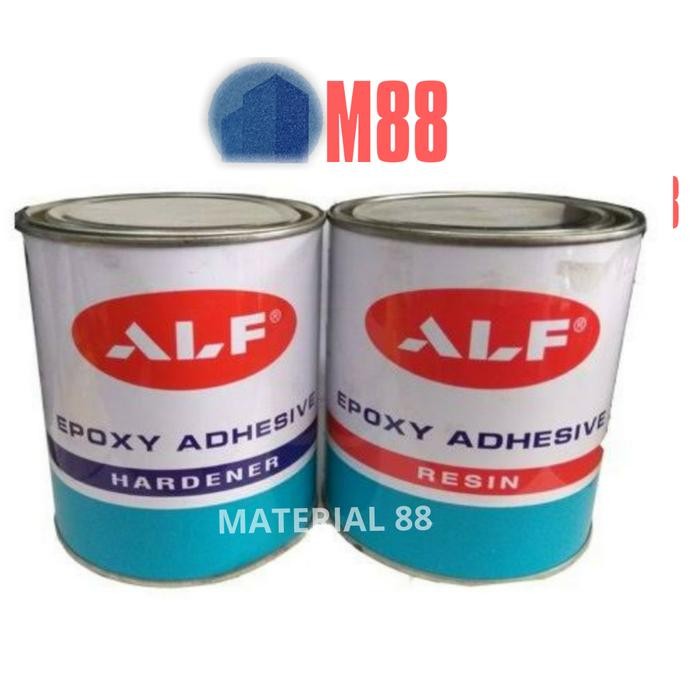 Sale Lem Epoxy ALF Adhesive 2 Komponen Resin + Hardener 1.3L