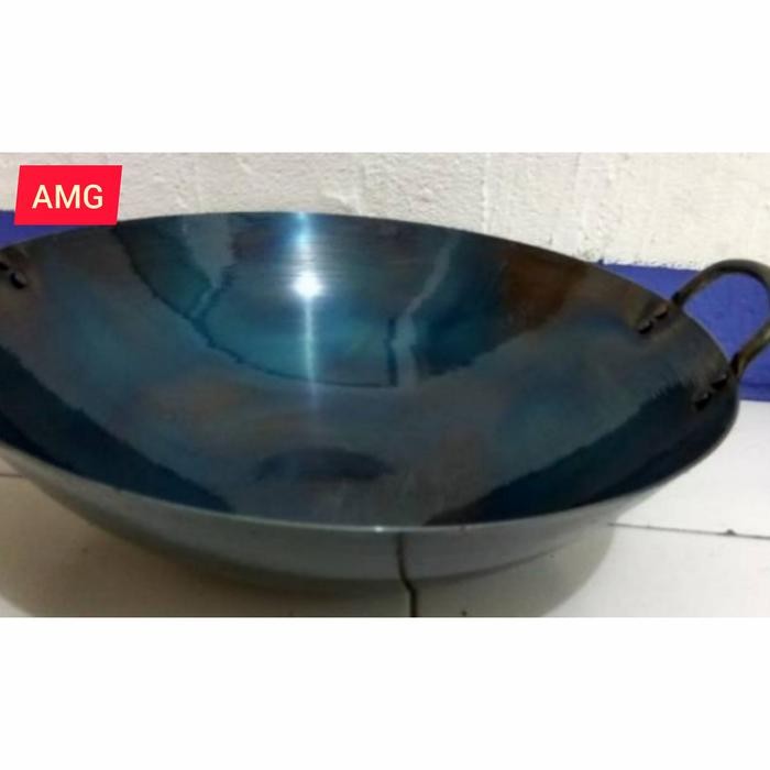 Melayani Faktur Pajak Wajan Baja Impor Hitam Seasoning 50 Cm