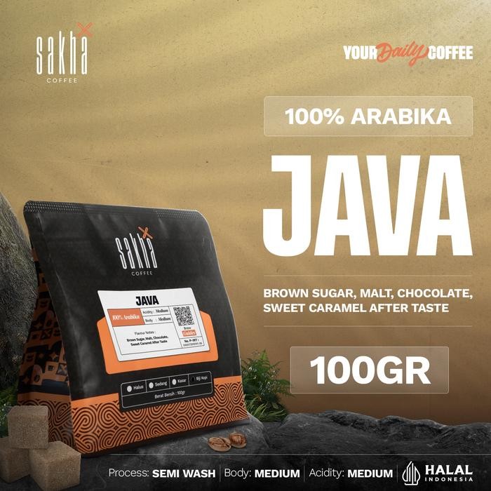 

Pilihan- Kopi Arabika Java Ijen Arabica Coffee Roast Beans 100 Gram Biji Bubuk