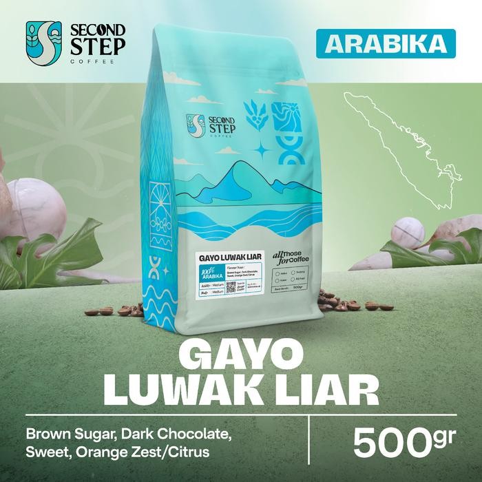 

Pilihan- Kopi Arabica Gayo Luwak Liar Coffee Arabika Asli Tanpa Gula Biji Bubuk Coffe Beans 500