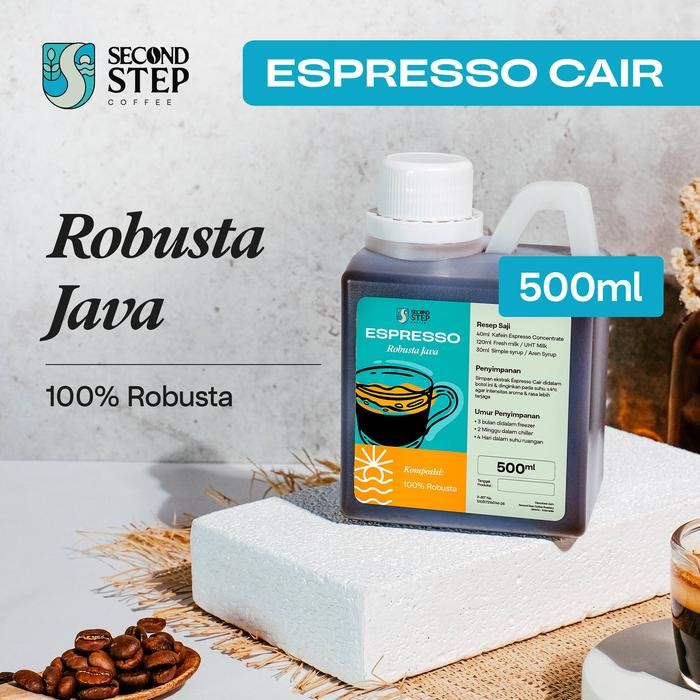 

Pilihan- Espresso Cair Kopi Full Robusta Konsentrat Murni Asli Minuman 500Ml