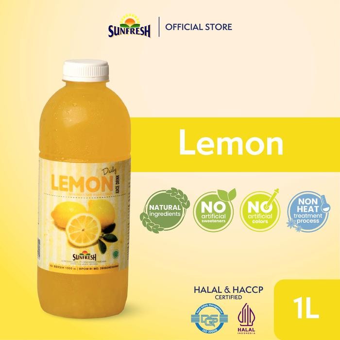 

Pilihan- Sunfresh Daily Lemon Juice 1 Liter - Jus Buah Lemon