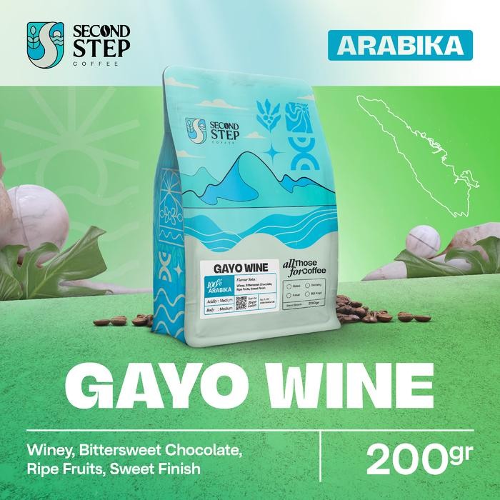 

Pilihan- Kopi Gayo Wine Arabica Coffee Arabika Asli Tanpa Gula Biji Bubuk Coffe Beans 200Gr