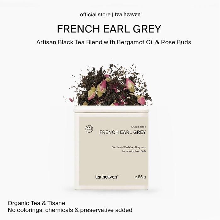 

Pilihan- French Earl Grey Rose Tea Premium Teh Bergamot Mawar Artisan Teaheaven