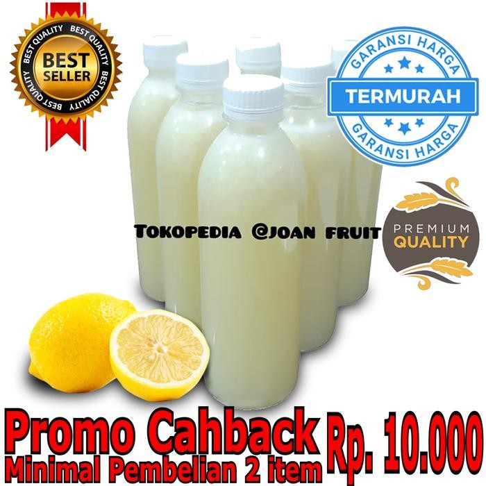 

Pilihan- Termurah Sari Lemon 1000 Ml 100% Murni Tanpa Campuran Air Lemon