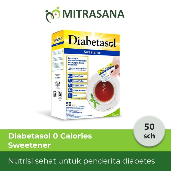 

Pilihan- Diabetasol Sweetener 1.5 G Isi 50 Pcs