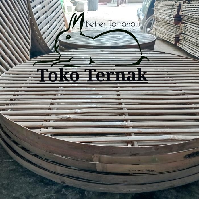 Tatakan bambu kurungan ayam jumbo