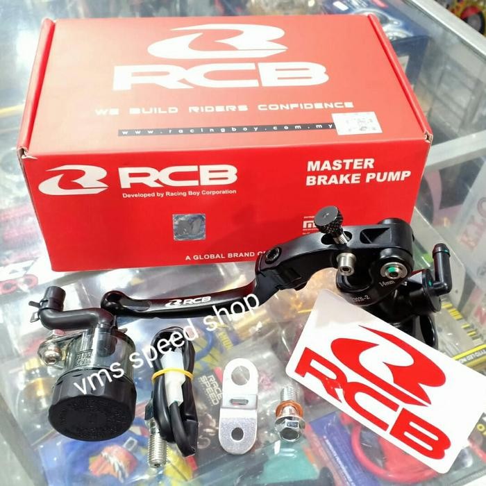 master rem rcb racingboy s1 radial kanan 14mm/ master rcb s1 radial