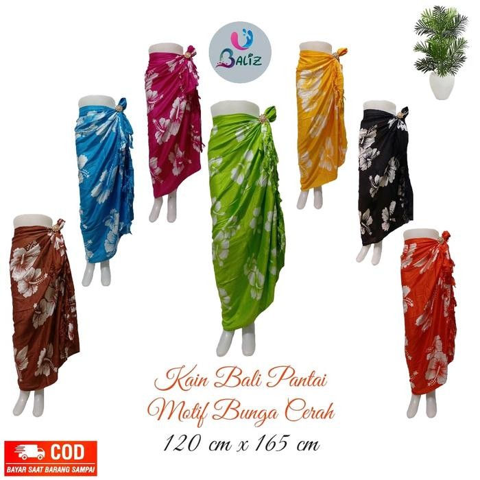 

KAIN PANTAI - KAIN BALI MOTIF BUNGA CERAH KODE 1330