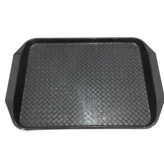 Nampan Plastik Gagang Persegi 890 Hitam Golden Dragon