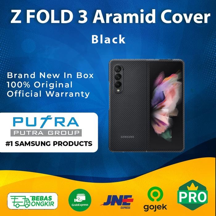 (ORIGINAL) Samsung Galaxy Z Fold 3 Fold3 5G Aramid Cover Lightweight
