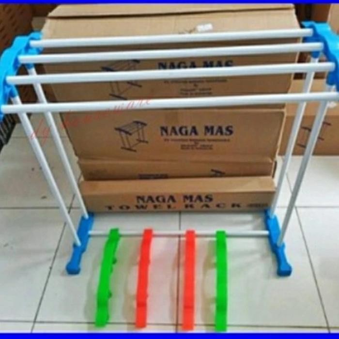 Ikea Livien - Rak Handuk Pakaian Baju Jemuran Handuk Baju Plastik Gantungan Baju Anak Besi