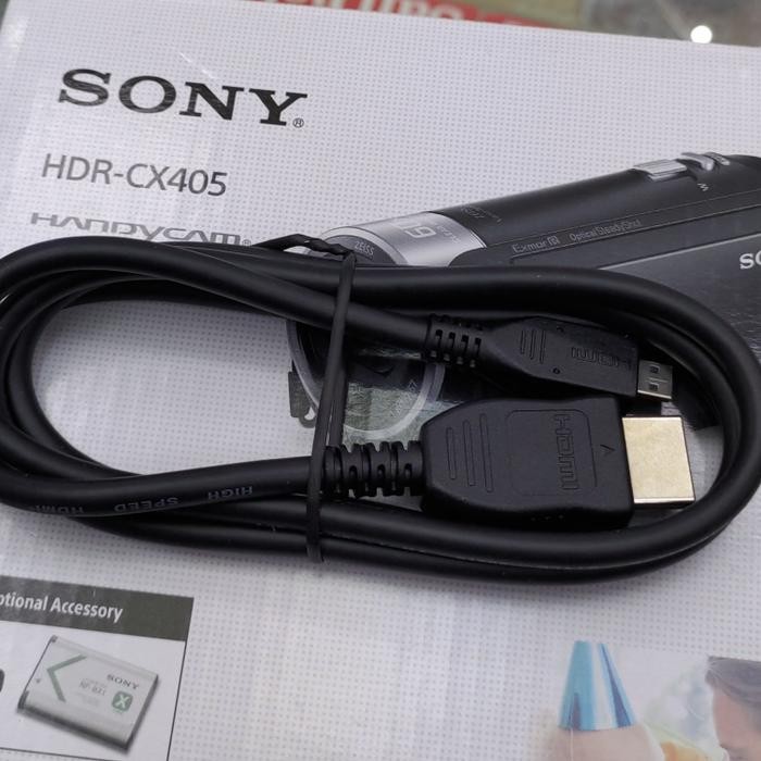 SONY HDMI CABLE FOR SONY HDR-PJ410, HDR-CX405, CX240, PJ275, CX440 ORI