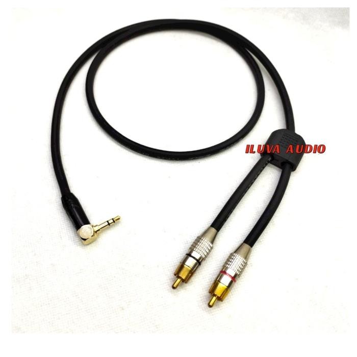 KABEL CANARE AUX 5 METER 3.5MM L MALE TO 2 RCA MALE
