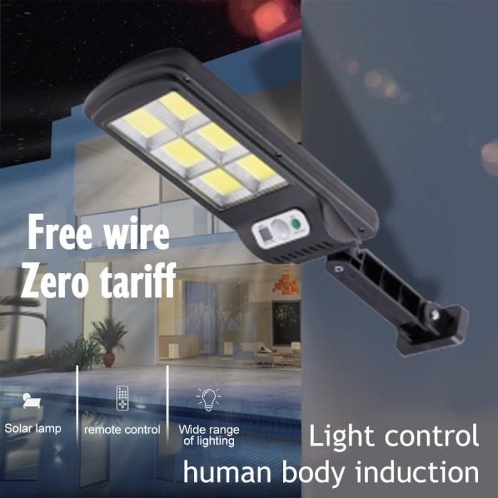 Promo Lampu Solar Cell 50W Lampu Tenaga Surya Lampu Jalan Pju Panel Surya Berkualitas