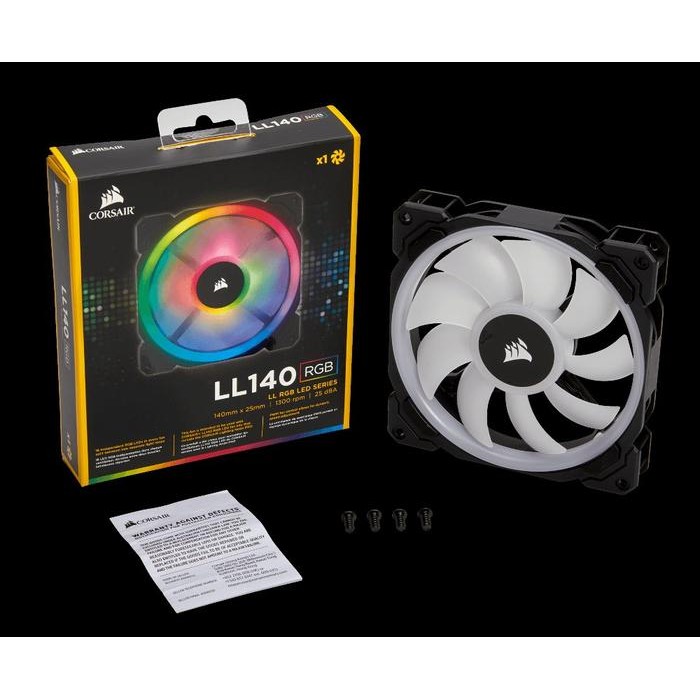 CORSAIR LL140 RGB (SINGLE PACK) - 14CM FAN