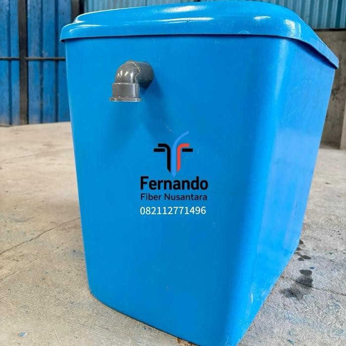 FILTER KOLAM KOTAK / FILTER KOLAM PERSEGI 4 CHAMBER 65 X 45 X 45 CM