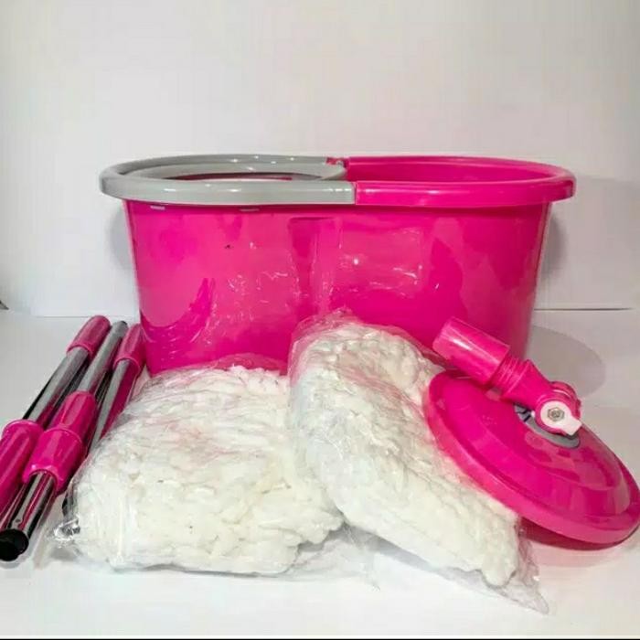 ALAT PEL LANTAI LION STAR LIVINA SPIN MOP