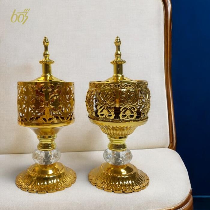 Tempat Dupa / Hiolo / Hiolo Tempat Dupa Pembakaran / Tempat Bukhur / Tempat Dupa Kuningan / Alat