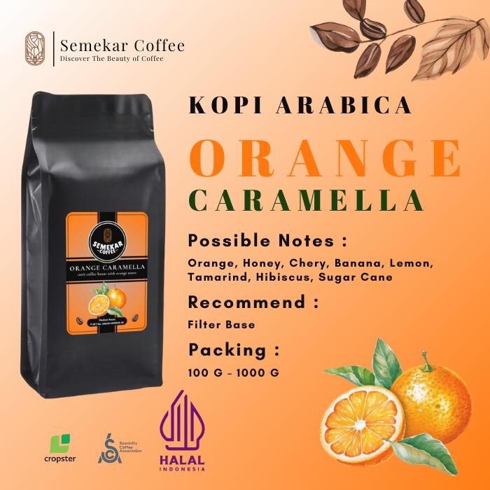 

Semekar Coffee - Orange Caramella Kopi Honey Process Roasted Beans