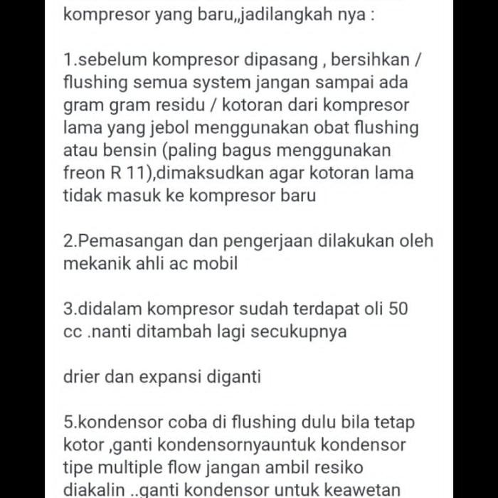 KOMPRESOR KOMPRESSOR AC MOBIL SUZUKI SPLASH