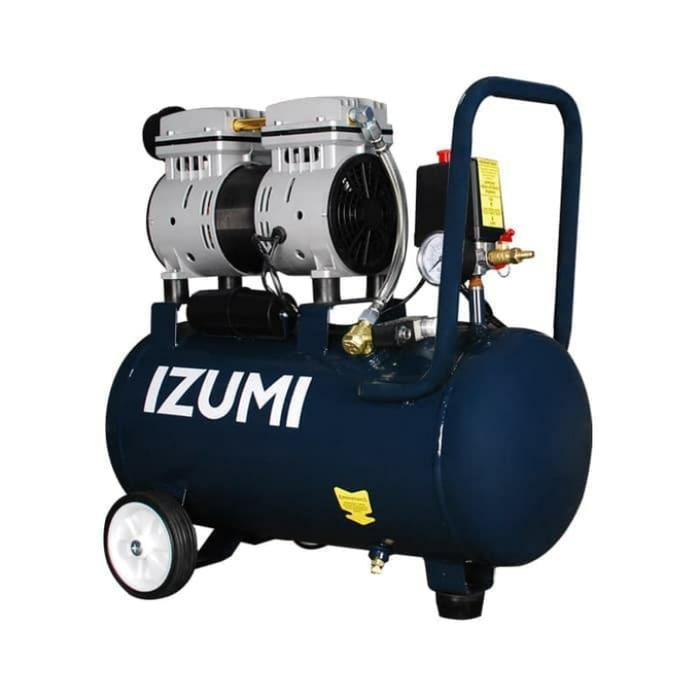 KOMPRESOR ANGIN SILENT IZUMI 24L 3/4HP 24LITER/COMPRESSOR OILESS