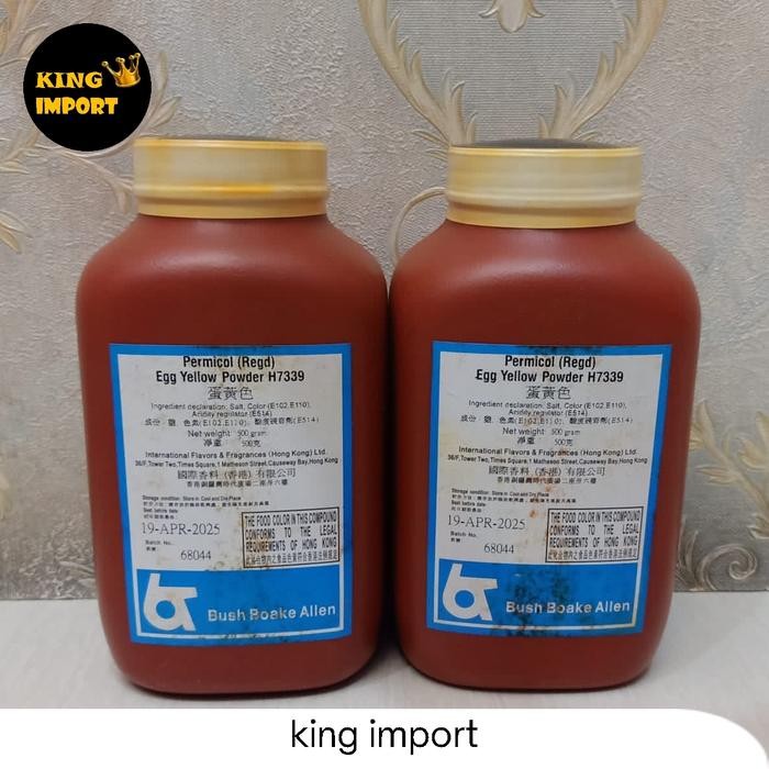 

Permicol Egg Yellow Powder H7339 Pewarna Makanan