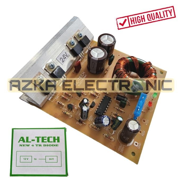 KIT INVERTER 12V DC TO 24V DC CT 7ALL