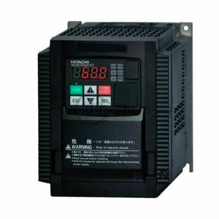 INVERTER HITACHI WJ200N-007 HFC - INVERTER 0.75KW 3 PHASE 380V