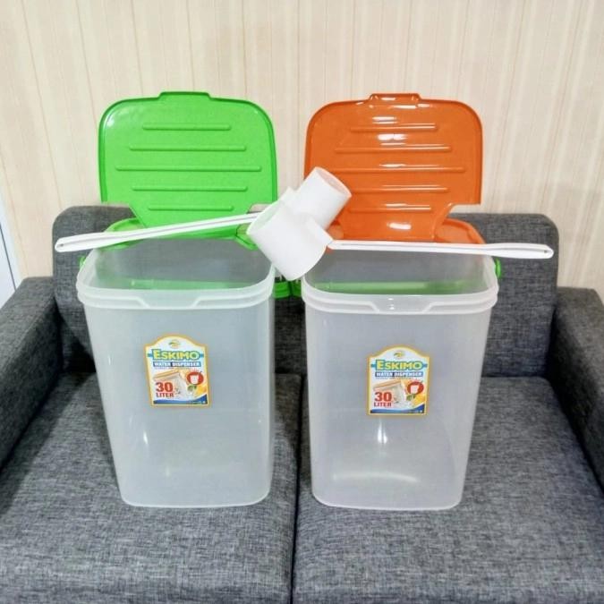 TOPLES ES PLUS GAYUNG 30 LITER . ESKIMO TABITHA . TEMPAT ES BUAH .