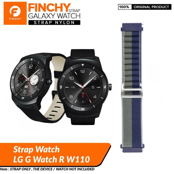 Finchy nylon strap LG G watch R w110 smartwatch replacement wristband