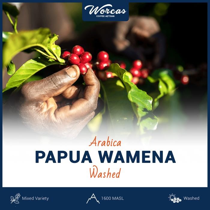 

Papua Wamena Arabica Green Bean 1Kg (Biji Kopi Mentah)