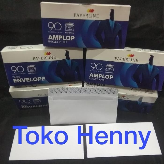 

AMPLOP PAPERLINE 90 ..... ISI 100 PCS KODE 373