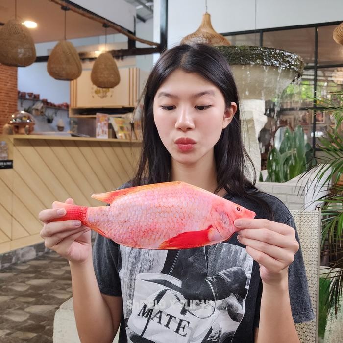 

Tempat Pensil Ikan Pouch Unik Shrelo Bentuk Fish Untuk Alat Tulis Kado Gift Bisa Untuk Inner Pouch