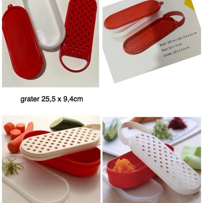 Tupperware Handy Grater Parutan Keju, Wortel Dll.