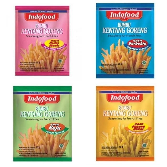 

Indofood Bumbu Kentang Goreng 25 g Kualitas Terbaik