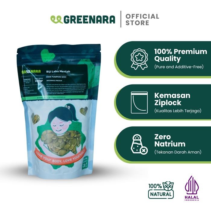 

Biji Labu Mentah 250gr / Raw Pumpkin Seed