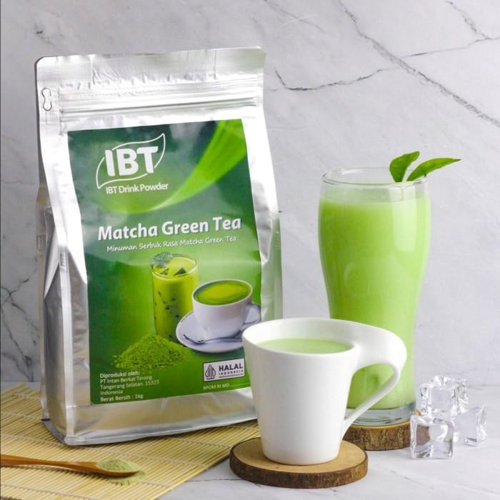 

Bahan Minuman Bubuk Rasa Matcha Green Tea Ibt Drink Powder500Gr
