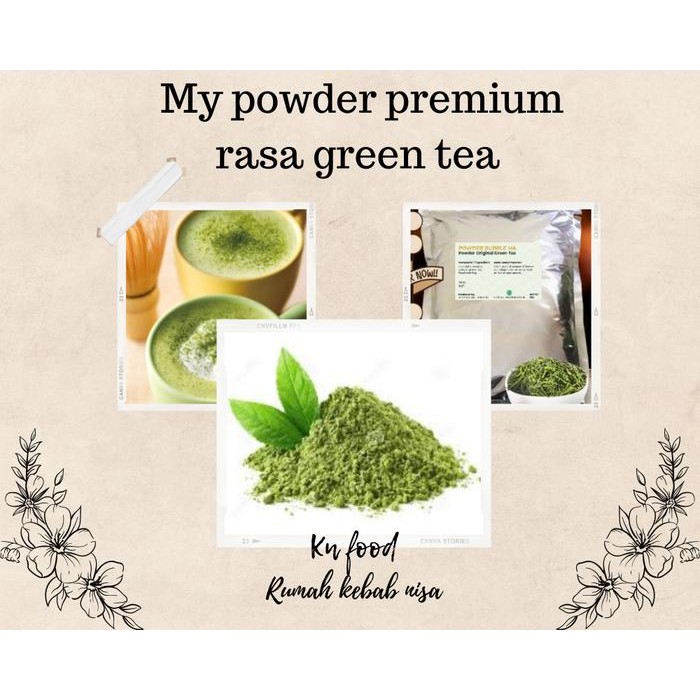 

Powder Premium Green Tea- Green Tea Matcha Powder Premium -1 Kg