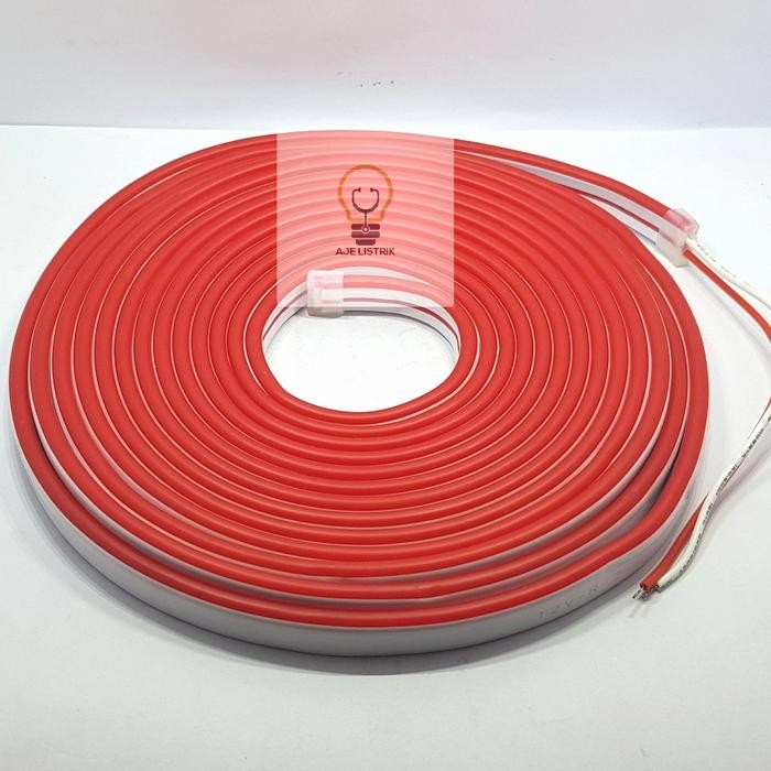 Lampu Neon Flex / Neon Flex Led / Lampu Flexible 12V Red