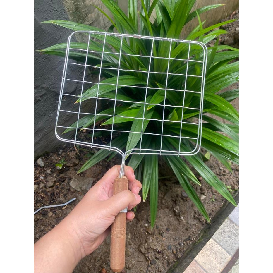 *****] Jepit Bakaran Ikan Kayu Kecil