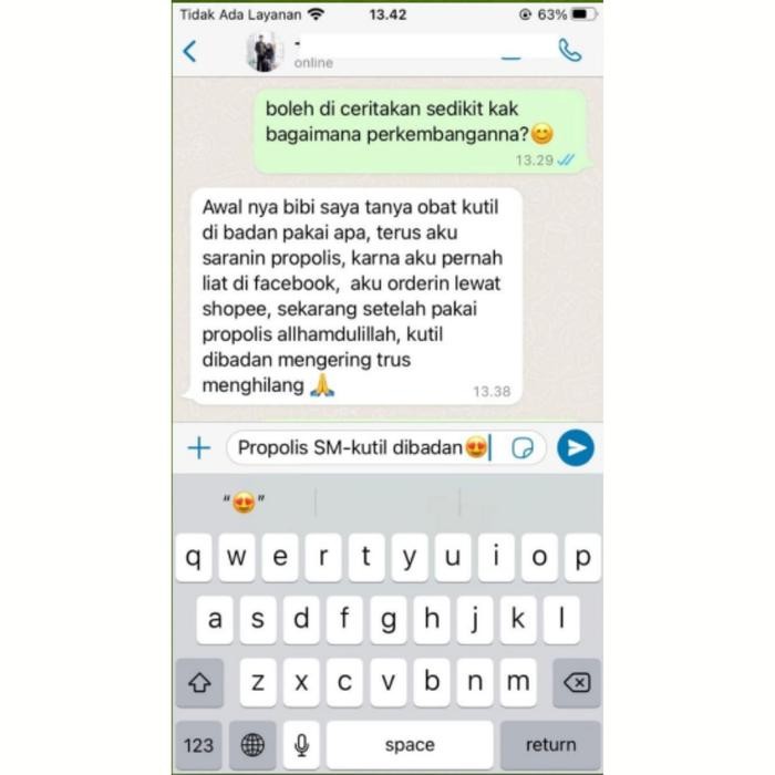 Oles Propolis SM Untuk Penghilang Kutil HPV Skin Tag Papiloma Tahi Lalat Kondiloma Akuminata