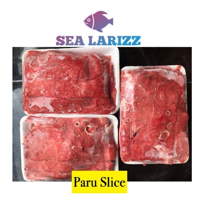 

(Expert) Paru Sapi Mentah Slice / Beef Slice Lungs / Paru Grill Sukiyaki BBQ