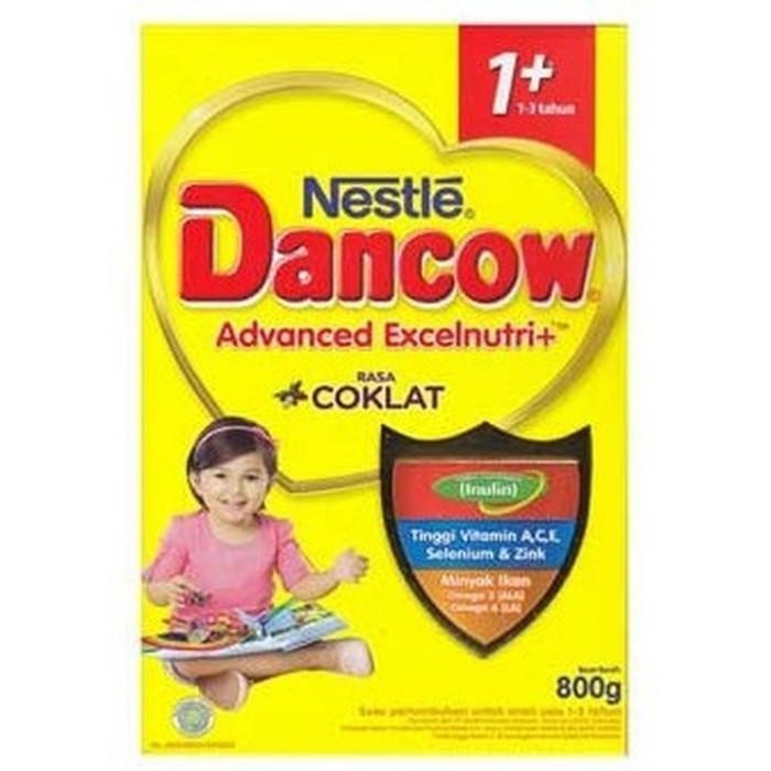 

(Expert) Susu DANCOW 1+ rasa cokelat 800g