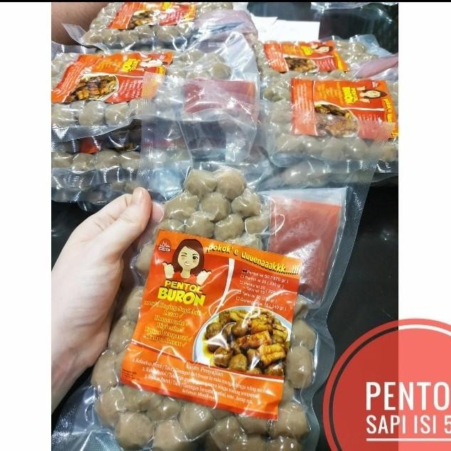 

(Expert) Pentol Buron isi 50 Pentol Daging Sapi Frozen Food