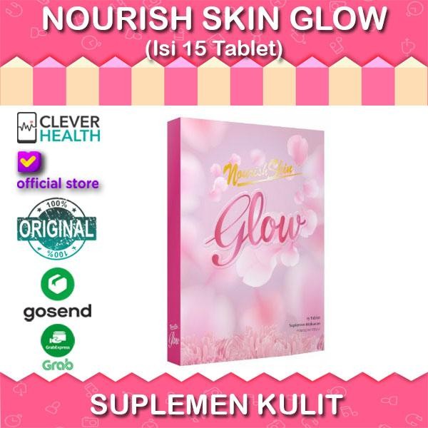 NOURISH SKIN GLOW 15'S // SUPLEMEN KULIT // VITAMIN KULIT