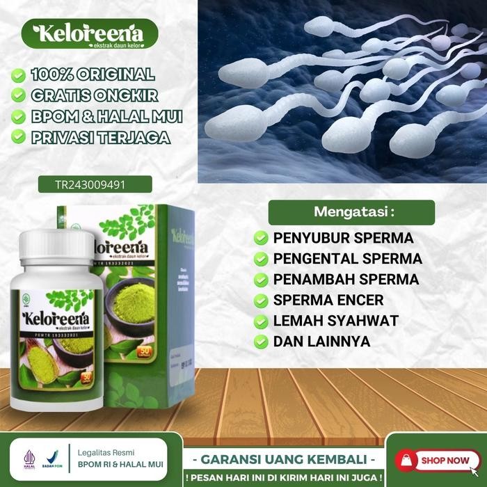 Obat Penyubur Sperma Pria - Pengental Sperma Encer - Penambah Sperma Kosong - Obat Air Mani Encer -